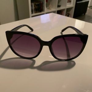 Torrid Black Oversized Cat Eye Sunglasses NEW